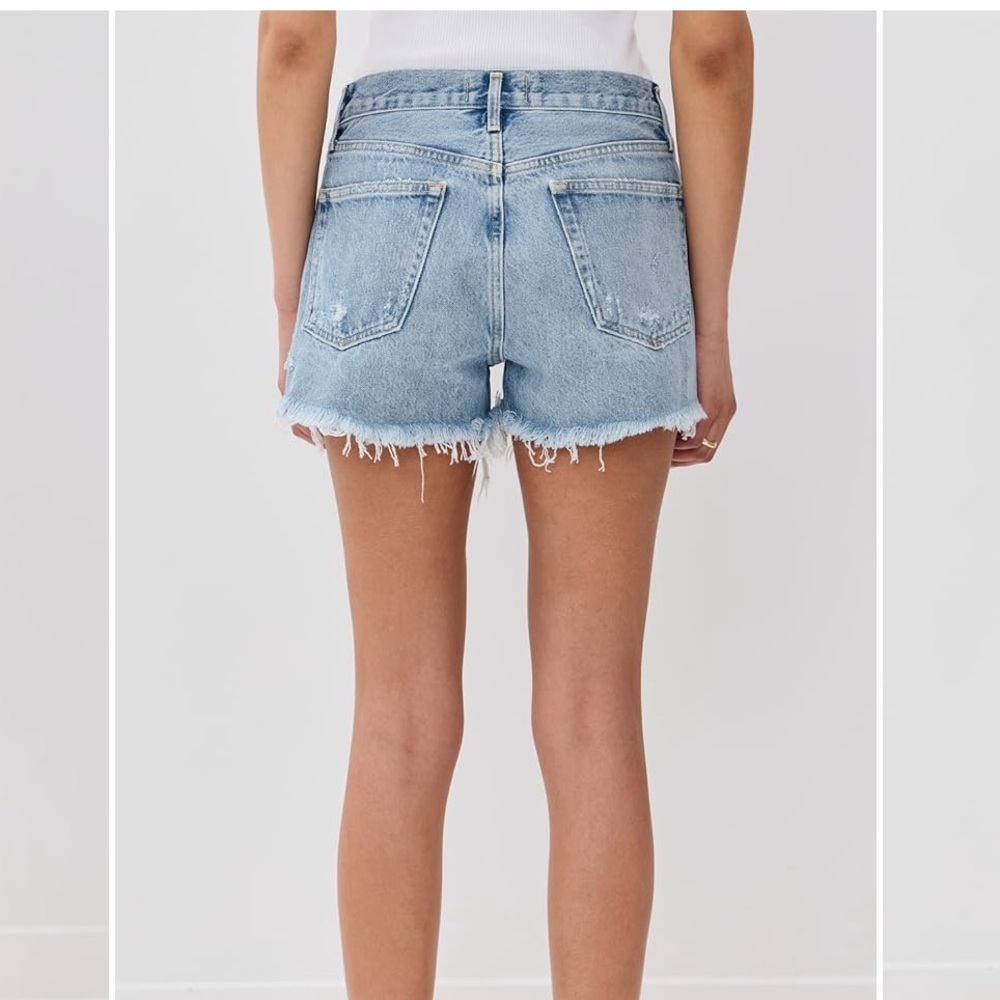 Agolde Parker Vintage Cutoff Shorts - Picture 2 of 7